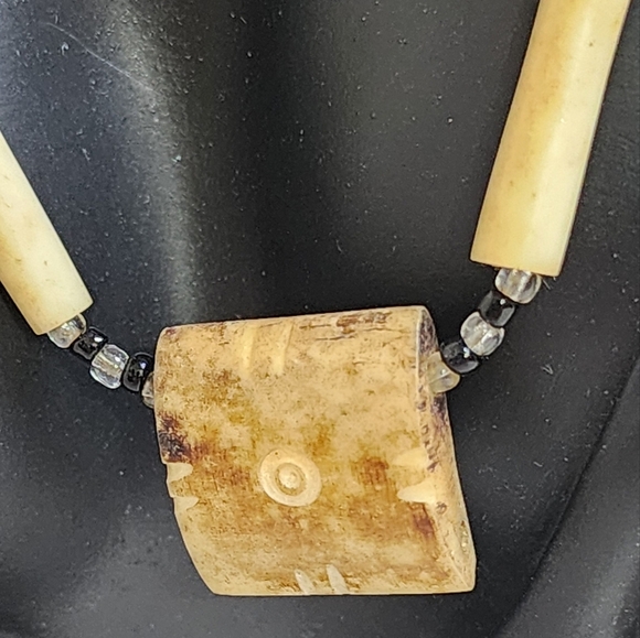 White Baltic Amber Pendant Necklace Multicolor Natural Beads Rare Earth-Tone Gem - Picture 5 of 12